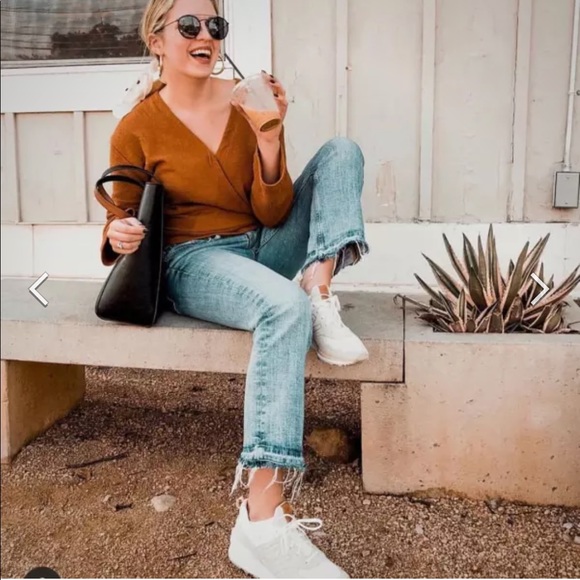 Madewell Texture & Thread Wrap Top - Picture 1 of 12